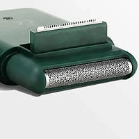 Аккумуляторная мужская мини электробритва VGR V-390 для бритья бороды и усов шейвер. GD-421 Цвет: зеленый sss