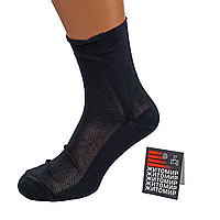 Носки мужские высокие х/б сетка 27 размер (41-42 обувь) черный