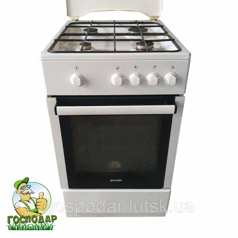 Плита газова Gorenje G 51101 AW на 4 конфорки б/в з Німеччини