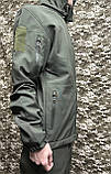 Куртка Soft-shell олива, фото 2