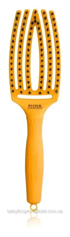 Щітка з комбінованою щетиноюOlivia Garden Finger Brush Combo Medium SunFlower OGID1739