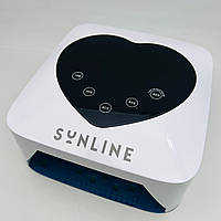 Лампа LED+UV Sunline heart X40 для манікюру з акумулятором