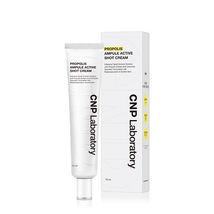 Заспокійливий крем на основі прополісу та цики CNP Laboratory Propolis Ampule Active Shot Cream 75 ml, фото 2