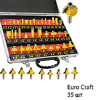 Набор фрез Euro Craft RS207, 35 шт