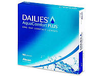 Контактные линзы Dailies AquaComfort Plus (Alcon) 90 шт