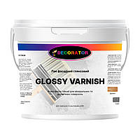 Лак глянсовий для зовнішніх і внутрішніх робіт GLOSSY VARNISH, ТМ DECORATOR