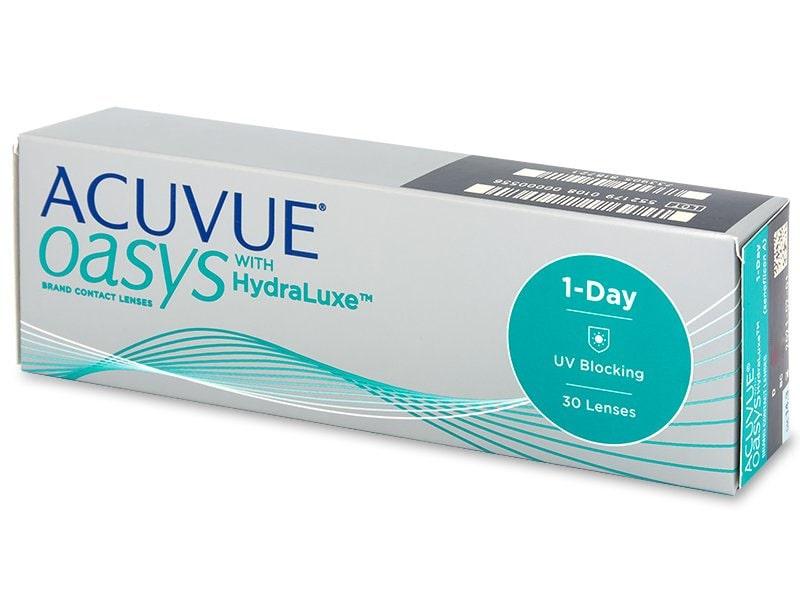 Контактні лінзи 1-Day Acuvue Oasys with HydraLuxe 30 шт (Johnson&Johnson)