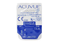 Контактные линзы Acuvue Oasys with Hydraclear Plus 1 шт (Johnson&Johnson)