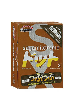 Презервативи латексні Sagami Xtreme Feel UP 3 шт, ціна за уп  Bomba💣