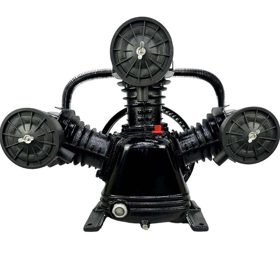 Компресорна головка Flinke 3065Е (550 л/хв 10Атм) Компресорний блок, фото 1