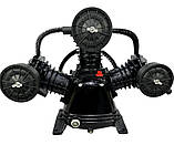 Компресорна головка Flinke 3065Е (550 л/хв 10Атм) Компресорний блок, фото 3