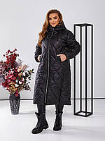 Куртка женская зимняя плащевка +250 синтепон 50,52,54,56 (2 цв.) "SHIMANOVICH" от прямого поставщика
