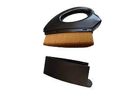 Щітка з кришкою - MaxShine Detailing Brush Ultra Soft High Density With Lid чорно-бежевий (MS-WB59)