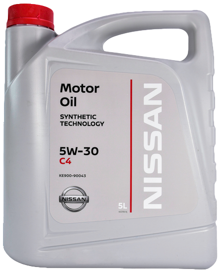 Оригінальне Моторне мастило Nissan 5W-30 C4 (DPF) (5л), фото 1