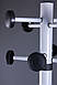 Вішалка підлогова металева для одягу, висока стійка з парасолькою Веселка Світло-сірий AMF, фото 8
