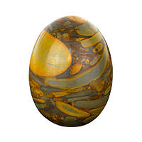 Фигурка Яйцо Натуральный Камень Размер 4,8х3,6х3,6 см Коричневый (13097)