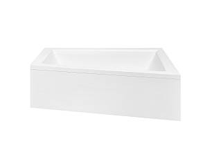 Ванна акрилова Besco INTIMA 160x90 права асиметрична (без панелі, ручок, ніжок), фото 4