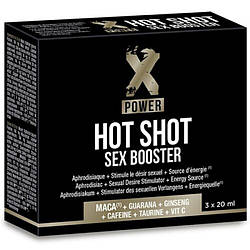 Афродизіак для пар XPower Hot Shot Sex Booster, 3x20 мл 18+