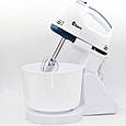 Міксер електричний побутовий Domotec, Ручний міксер-мішалка, Міксер для крему для обличчя CQ-23, фото 3