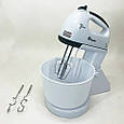 Міксер електричний побутовий Domotec, Ручний міксер-мішалка, Міксер для крему для обличчя CQ-23, фото 10