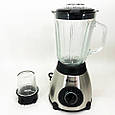 Блендер для кухні подрібнювач з чашею Domotec, Портативный блендер для смузи, Блендери кухонні GJ-97, фото 8