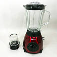 Стационарный блендер для твердых продуктов DOMOTEC, Кухонний блендер для овочів овочів QJ-21, фото 10