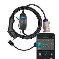 Зарядка для электромобиля 7.4 кВт 32А 1-фаза GB/T AC (китайское авто) Portable Smart SPARKS (VOLKSWAGEN ID.4