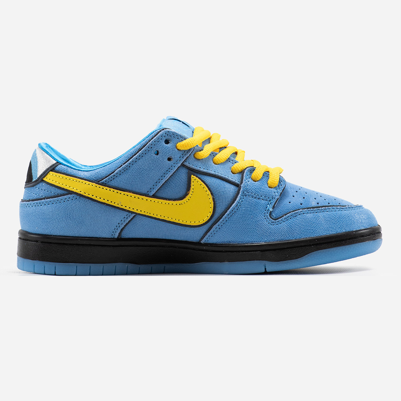 Кроссовки унисекс голубые Nike SB Dunk Low x Powerpuff Girls - фото 3 - id-p2046159758