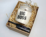Подарунок начальнику "Big Boss" - елегантна насипна свічка Big Boss: стильний подарунок для вишуканого керівника, фото 9