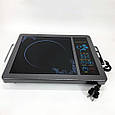 Плита підлогова потужна Domotec MS-5842 2000 Вт, Побутова плита для приготування, Міні-плита для дому HB-58, фото 6