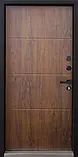 Вхідні двері Форт М Lama Bau дуб темний вулиця, фото 2