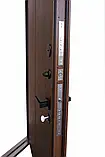 Вхідні двері Форт М Lama Bau дуб темний вулиця, фото 3