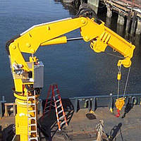 Судновий телескопічний кран NBM Kunkle Crane