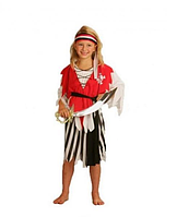 Карнавальный костюм "Пиратка" для девочки, маскарадный, для утренника, игровой L (11-14 лет)
