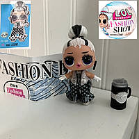Лялька лол LOL Surprise Fashion Show Kool legend у паперовій кульці з 8 сюрпризами — колекційна фешн