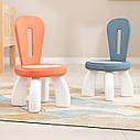 Мольберт з кріслом Terrio “Moli” Блакитно-оранжевий, фото 6