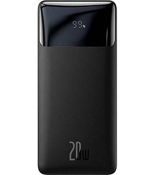 Універсальна мобільна батарея Baseus Bipow Digital Display 20W 30000mAh Black (PPDML-N01)