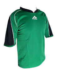 Спортивна Футболка Practic Однотонна Зелено-Чорна-  М ( 160-180см)