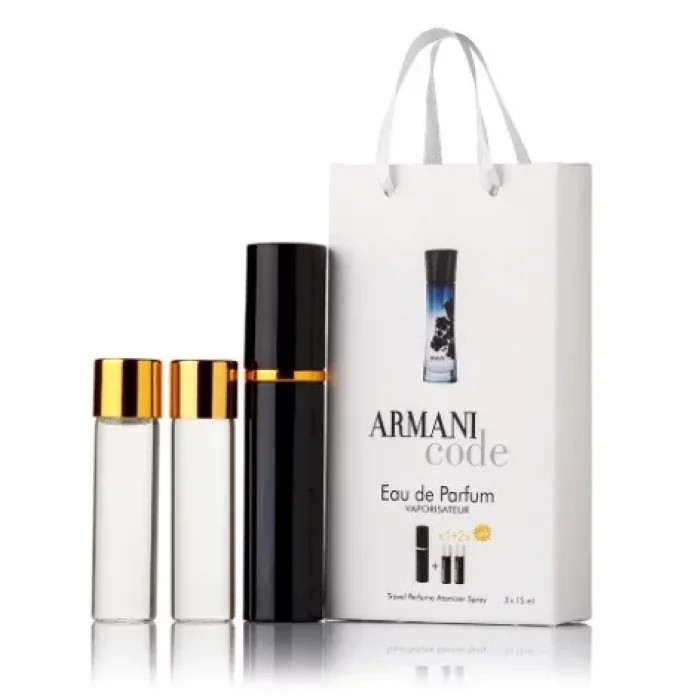 Жіночий квітковий парфум Armani Code for women 3x15ml - Trio Bag