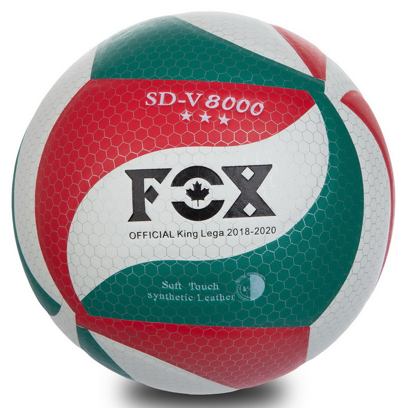 М'яч волейбольний FOX SD-V8000 №5 PU клеєний, фото 1