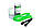 Скакалка PowerPlay 4201 Зелена, фото 2