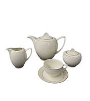 Чайный сервиз Thun Lea Ivory на 6 персон 17 предметов 240мл фарфор (2319300)