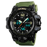 Часы наручные Skmei 1155 Оrіginal (Army Green, 1155BAG) | Наручные часы ET