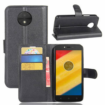 Чохол-книжка Litchie Wallet для Motorola Moto C XT1750 Чорний