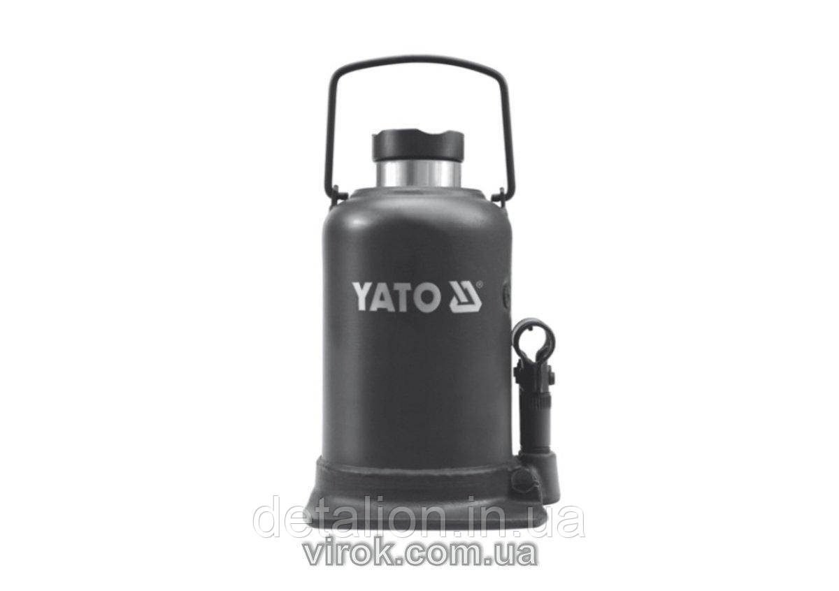 Домкрат гідравлічний стовбцевий YATO : 30 т, H= 244 - 492 мм