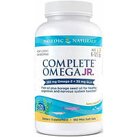 Омега 3 Nordic Naturals Complete Omega Junior 283 mg 180 Mini Soft Gels