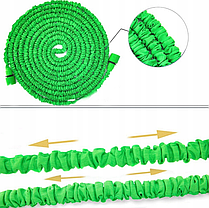 Шланг садовий Мagic House 22,5 м, Шланг поливальний розтягується, фото 5