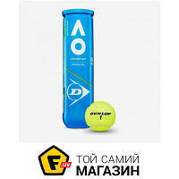 Мяч для большого тенниса Dunlop sport Australian Open 4 ball (DAO)