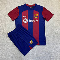Детская футбольная форма Барселона домашняя сезон 2023-2024