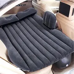 Надувне ліжко на заднє сидіння автомобіля з подушками та насосом 135х82х45 см.